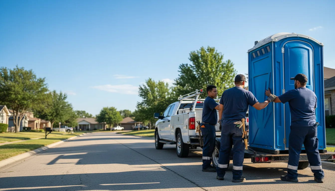 Portable Toilet Rental in Bynum, MT near me